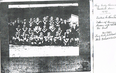 Photograph - LONG GULLY HISTORY GROUP COLLECTION: LONG GULLY ROVERS FOOTBALL TEAM 1939