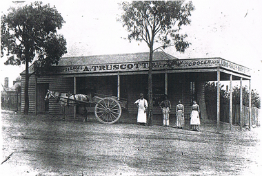 Photograph - LONG GULLY HISTORY GROUP COLLECTION: A TRUSCOTT STORE