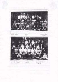 Photograph - LONG GULLY HISTORY GROUP COLLECTION: SCHOOL PHOTOS 1935 & 1938