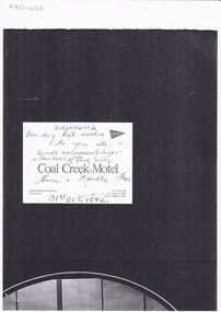 Photograph - LONG GULLY HISTORY GROUP COLLECTION: LONG GULLY SENIOR CITIZENS 24/10/1982