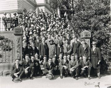 Photograph - LA TROBE UNIVERSITY BENDIGO COLLECTION: VISIT TO BALLARAT TEACHERS' COLLEGE