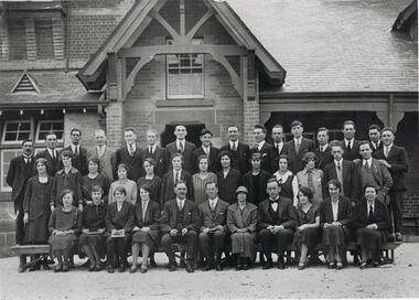 Photograph - LA TROBE UNIVERSITY BENDIGO COLLECTION: BENDIGO TEACHERS' COLLEGE STUDENTS