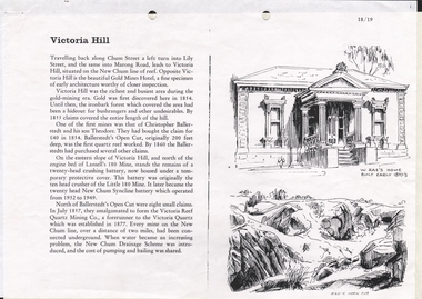 Document - LONG GULLY HISTORY GROUP COLLECTION: VICTORIA HILL
