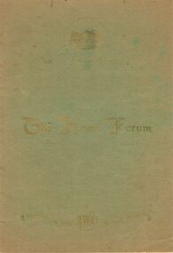 Magazine - DERRICK COLLECTION: THE HOME FORUM MAGAZINE OF THE 3BO WOMEN'S CLUB