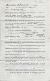 Document - H. A. & S.R. WILKINSON COLLECTION: FARM LEASE