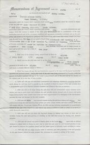 Document - H. A. & S.R. WILKINSON COLLECTION: FARM LEASE