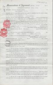 Document - H. A. & S. R. WILKINSON COLLECTION: FARM LEASE