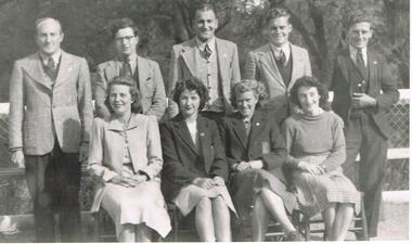 Photograph - LA TROBE UNIVERSITY BENDIGO COLLECTION: BENDIGO TEACHERS' COLLEGE STAFF