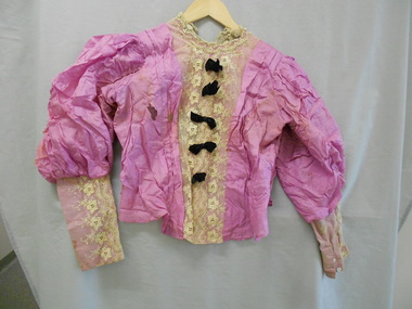 Clothing - HELEN MUSK COLLECTION: PINK SILK BODICE