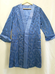 Clothing - HELEN MUSK COLLECTION: BLUE SILK JACKET. PART OF A TWO PIECE ENSEMBLE