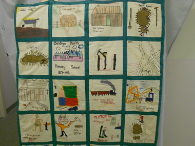 Textile - WALL HANGING: BENDIGO NORTH PRIMARY SCHOOL