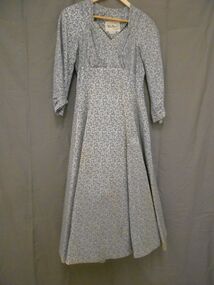 Clothing - AILEEN AND JOHN ELLISON COLLECTION: GREY LONG SLEEVED DRESS BY WALTON GOWNS, Grey Dress