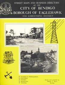 Book - STREET MAPS AND BUSINESS DIRECTORY OF THE CITY OF BENDIGO, c1972