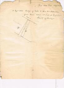 Document - H. A. & S. R. WILKINSON COLLECTION: HAND WRITTEN NOTE