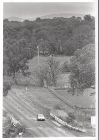 Photograph - BENDIGO ADVERTISER COLLECTION: CAR ON ROAD AT LOCKWOOD SOUTH, 10/08/1991
