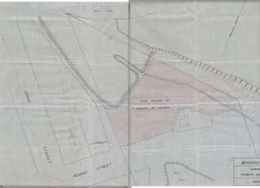 Plan - MCCOLL, RANKIN AND STANISTREET COLLECTION: PLAN OF MONUMENT HILL BATTERY