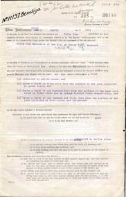 Document - MCCOLL, RANKIN AND STANISTREET COLLECTION: INDENTURE GOLD MINING LEASE CROWN LAND  11197 ALICE PEEL, 8th July 1945