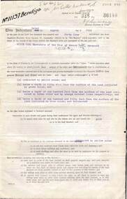 Document - MCCOLL, RANKIN AND STANISTREET COLLECTION: INDENTURE GOLD MINING LEASE CROWN LAND  11197 ALICE PEEL, 8th July 1945
