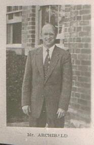 Photograph - LA TROBE UNIVERSITY BENDIGO COLLECTION: MR. COLIN ARCHIBALD