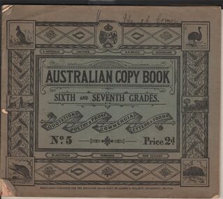 Book - AILEEN AND JOHN ELLISON COLLECTION: AUSTRALIAN COPY BOOK