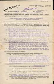 Document - MCCOLL, RANKIN AND STANISTREET COLLECTION: INDENTURE GOLD MINING LEASE NO. 11145  CROWN AND NORTH DEBORAH MINING COMPANY, 14th February, 1941