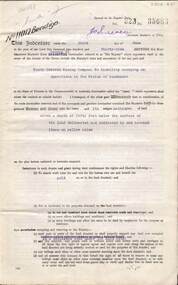 Document - MCCOLL, RANKIN AND STANISTREET COLLECTION: INDENTURE GOLD MINING LEASE 11012 CROWN AND NORTH DEBORAH MINING COMPANY, 3rd June to 13th Nov 1939