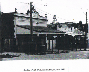 Photograph - LONG GULLY HISTORY GROUP COLLECTION: LOOKING NORTH-WEST FRO POST OFFICE, CIRCA 1950