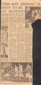 Document - LA TROBE UNIVERSITY BENDIGO COLLECTION: 'THE BOY FRIEND'