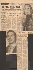 Document - LA TROBE UNIVERSITY BENDIGO COLLECTION: 'THE MUSIC MAN'