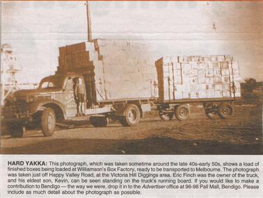 Newspaper - JENNY FOLEY COLLECTION: HARD YAKKA