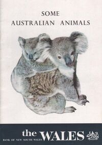 Book - AILEEN AND JOHN ELLISON COLLECTION: SOME AUSTRALIAN ANIMALS