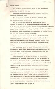 Document - LA TROBE UNIVERSITY BENDIGO COLLECTION: HISTORY OF BENDIGO TEACHERS' COLLEGE, 1926-1973 J.C.BURNETT