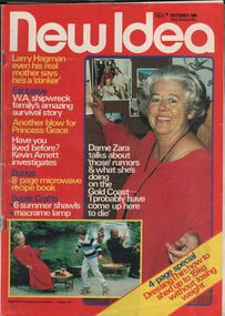 Magazine - AILEEN AND JOHN ELLISON COLLECTION: NEW IDEA OCTOPBER 1980