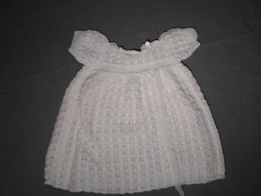 Clothing - AILEEN AND JOHN ELLISON COLLECTION: HAND KNITTED BABY'S DRESS, 1950's