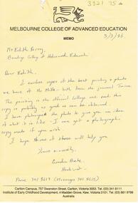 Photograph - LA TROBE UNIVERSITY BENDIGO COLLECTION: MR. GEORGE MILLS