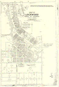 Map - LONG GULLY HISTORY GROUP COLLECTION: LOCKWOOD TOWNSHIP