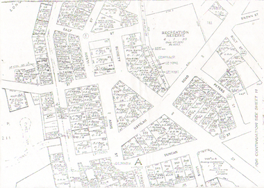 Map - LONG GULLY HISTORY GROUP COLLECTION: LONG GULLY