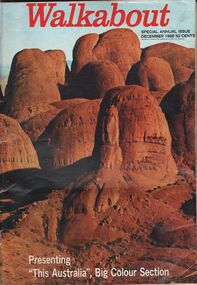 Magazine - AILEEN AND JOHN ELLISON COLLECTION: WALKABOUT MAGAZINE 1966