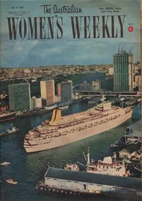 Magazine - AILEEN AND JOHN ELLISON COLLECTION: AUSTRALIAN WOMEN'S WEEKLY JULY 19 1961