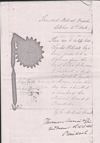 Document - STILWELL COLLECTION: TRINIDAD MEDICAL BOARD CERTIFICATE