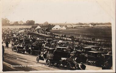 Postcard - BASIL WATSON COLLECTION:  BROOKLANDS AERODROME, UK