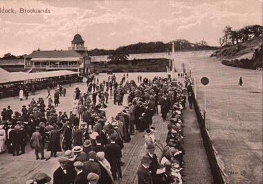Postcard - BASIL WATSON COLLECTION:  THE PADDOCK,  BROOKLANDS UK