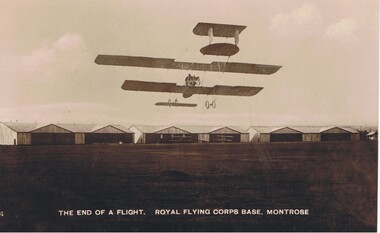 Postcard - BASIL WATSON COLLECTION: ROYAL FLYING CORPS BASE, MONTROSE, UK