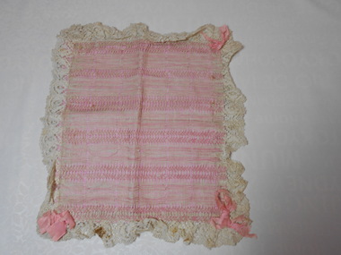 Textile - PINK COTTON LINGERIE BAG