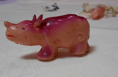 Leisure object - HOSKING AND HUNKIN COLLECTION: TOY RHINOCEROS, 1932