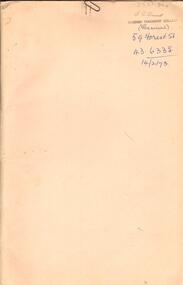 Document - LA TROBE UNIVERSITY BENDIGO COLLECTION: BENDIGO TEACHERS' COLLEGE HISTORY
