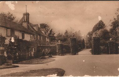 Postcard - ELMA WINSLADE WELLS COLLECTION: POSTCARD FROM MERSTHAM