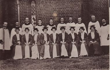 Postcard - ELMA WINSLADE WELLS COLLECTION: WELLINGTON CHOIR