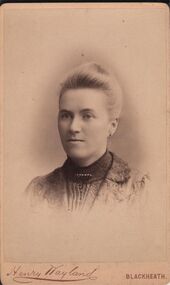 Photograph - ELMA WINSLADE WELLS COLLECTION: PHOTO OF EMILY SHAPLAND