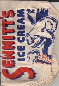 Ephemera - SHOWBAGS COLLECTION: SENNITT'S ICE CREAM SHOWBAG